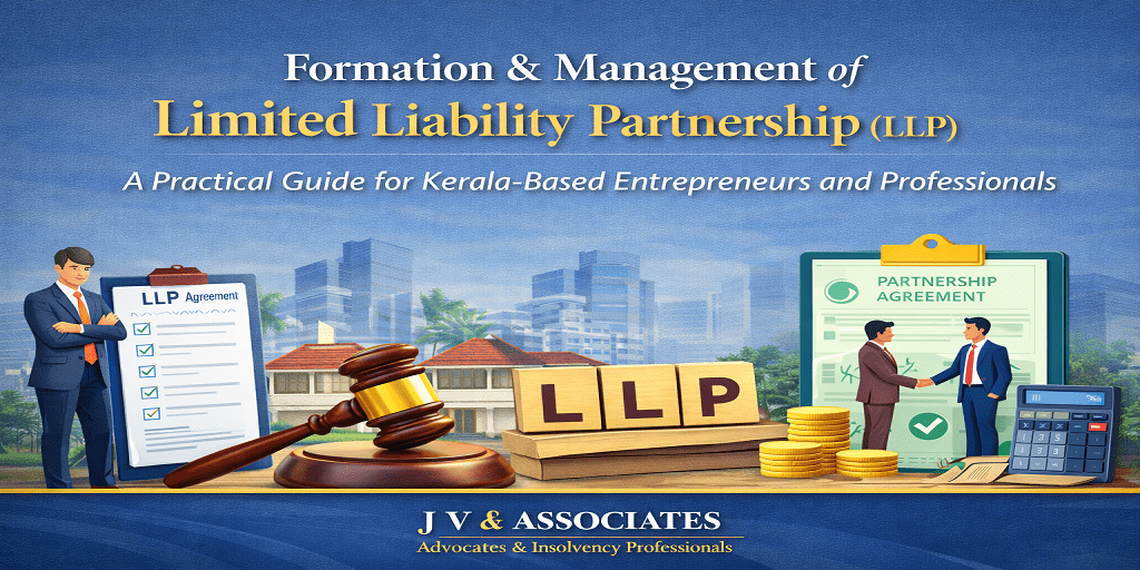 Formation and management of Limited Liability Partnership (LLP) in Kerala – practical guide for entrepreneurs and professionals