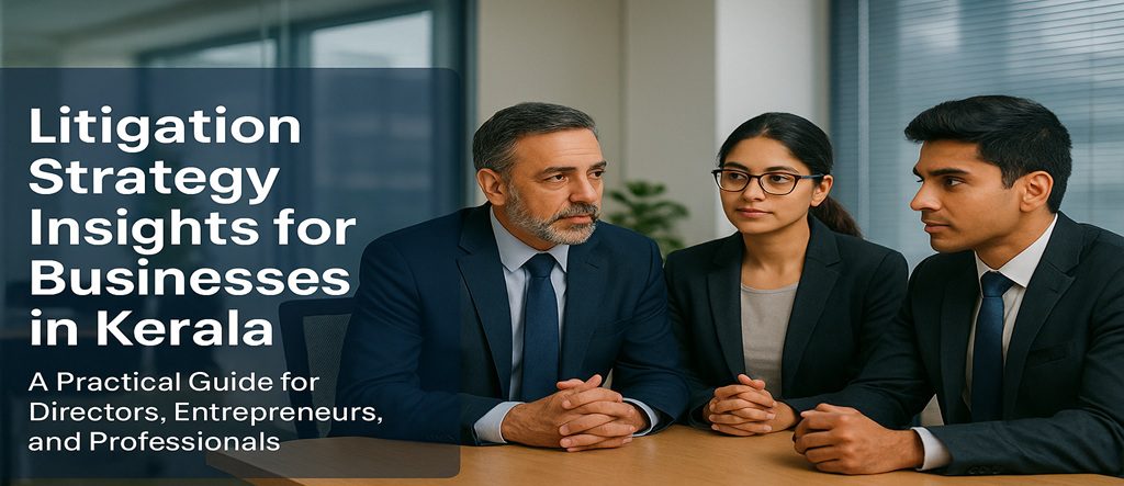 Litigation strategy insights for businesses in Kerala – commercial and corporate disputes