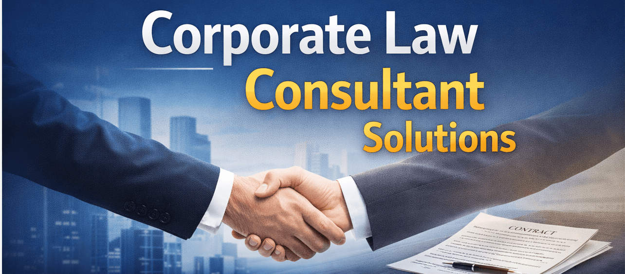 Corporate Law Consultant – Strategic Legal Advisor for Modern Businesses in Kerala