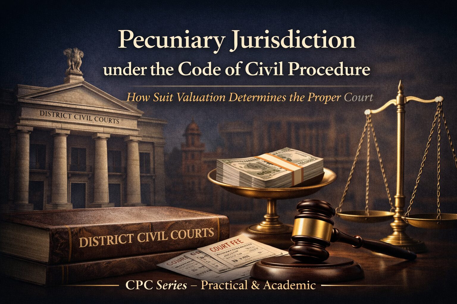 Pecuniary Jurisdiction under the Code of Civil Procedure - How Suit Valuation Determines the Proper Court