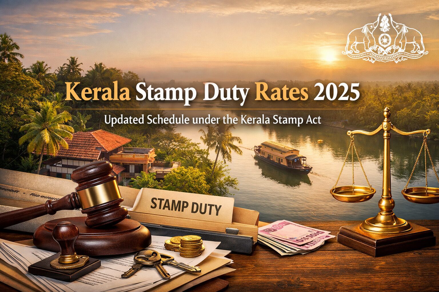 Kerala Stamp Duty Table (2025 Amendment) Complete Schedule of Stamp Duty on Instruments under the Kerala Stamp Act