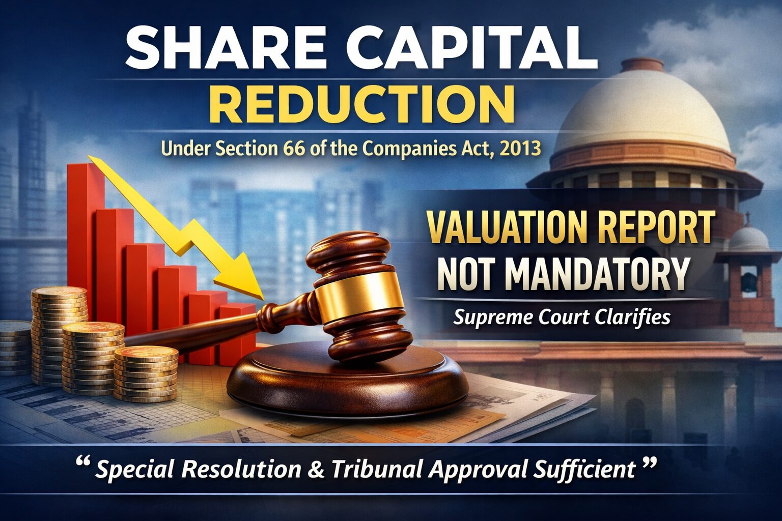Reduction of Share Capital under Section 66 of the Companies Act, 2013