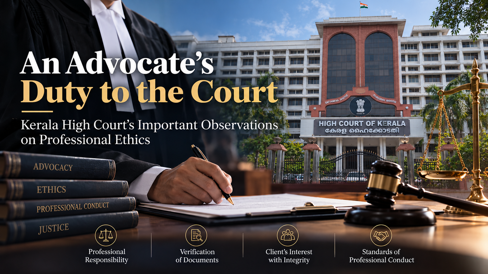 Professional Ethics of Advocates: Kerala High Court on Counsel’s Duty to the Court and Responsibility for Client Statements