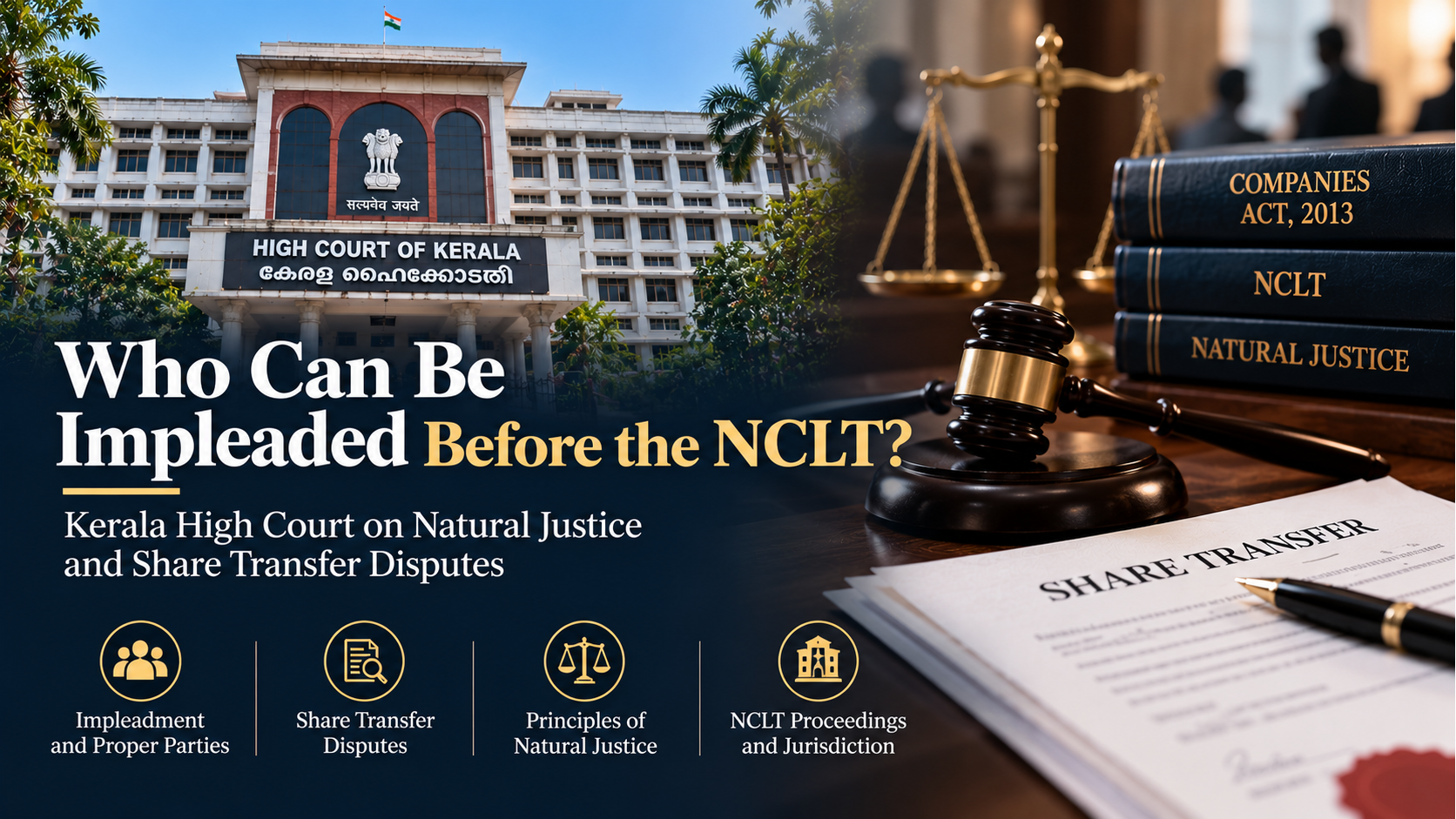 Kerala High Court on Impleadment Before NCLT: Natural Justice and the Rights of Share Transferees